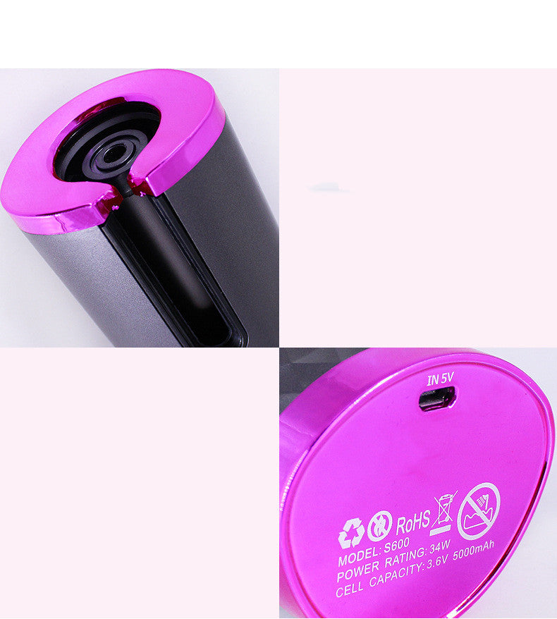 CurlPop – Automatic Cordless LCD Curling Iron