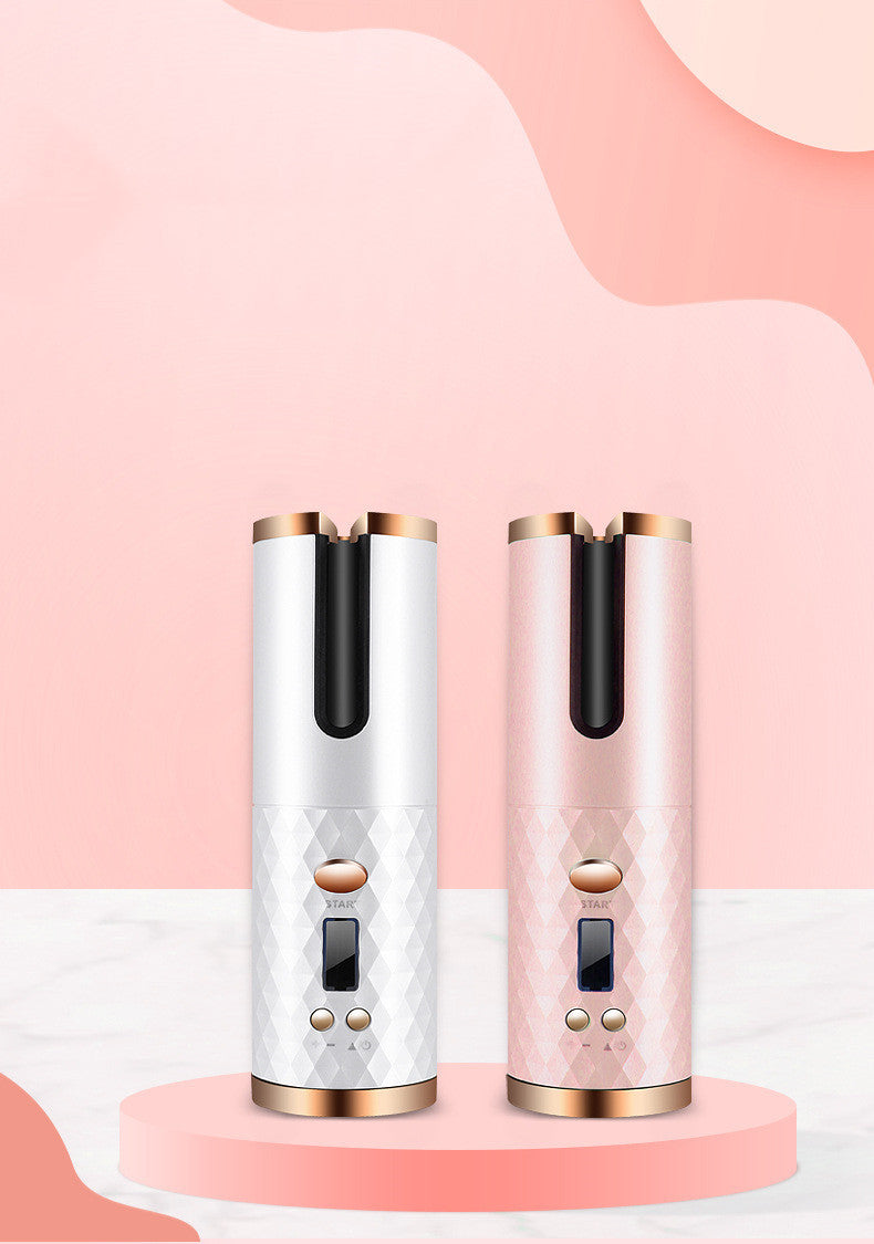 CurlPop – Automatic Cordless LCD Curling Iron